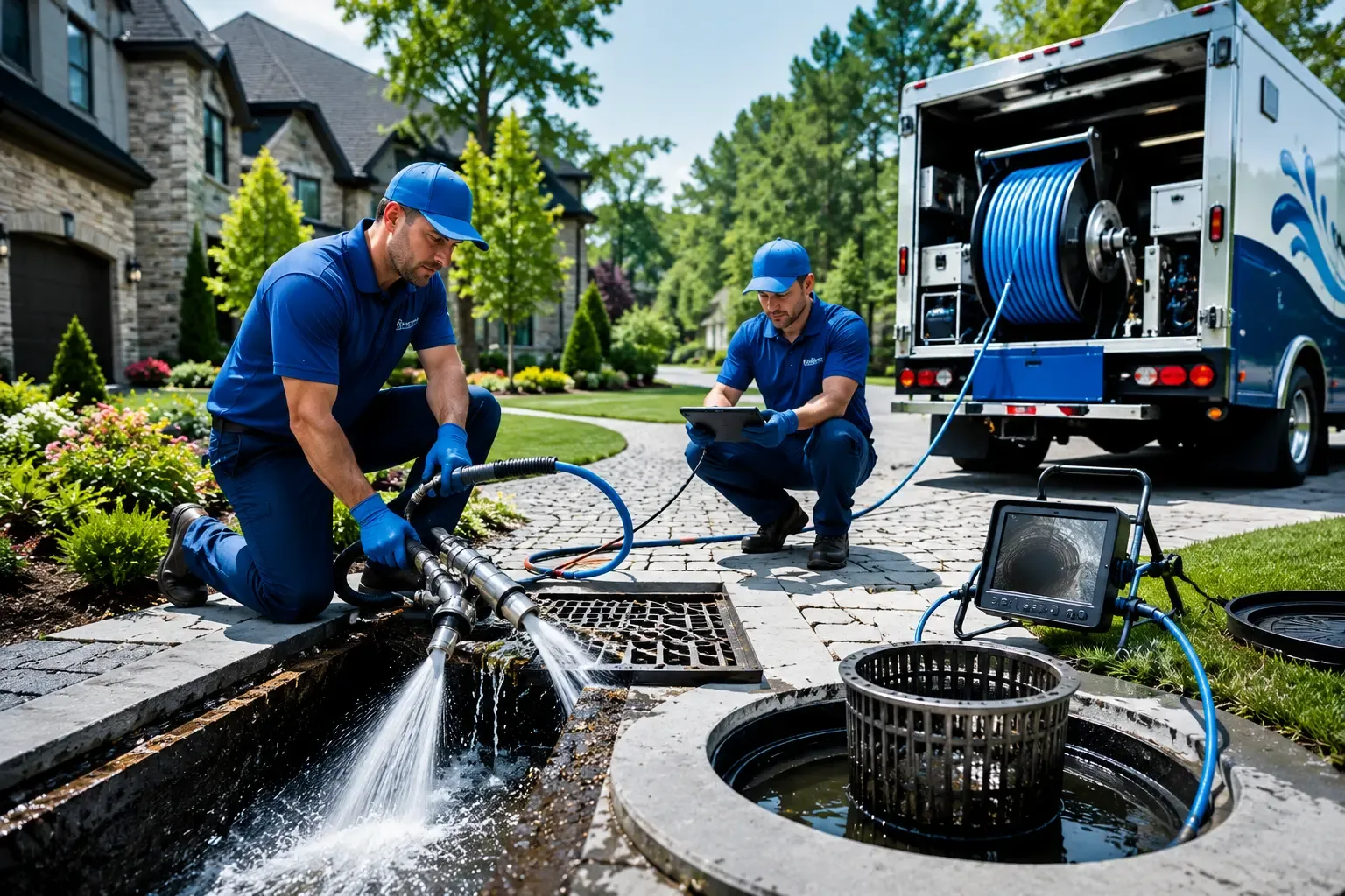 Local outdoor drain cleaning professionals in Roselle, IL